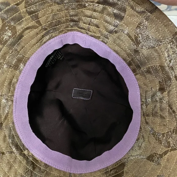 Authentic Coach bucket hat in bronze color - Picture 4 of 7